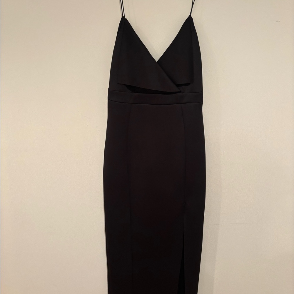 ASOS black maxi - black tie